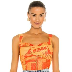 Miami Imogene corset top size medium